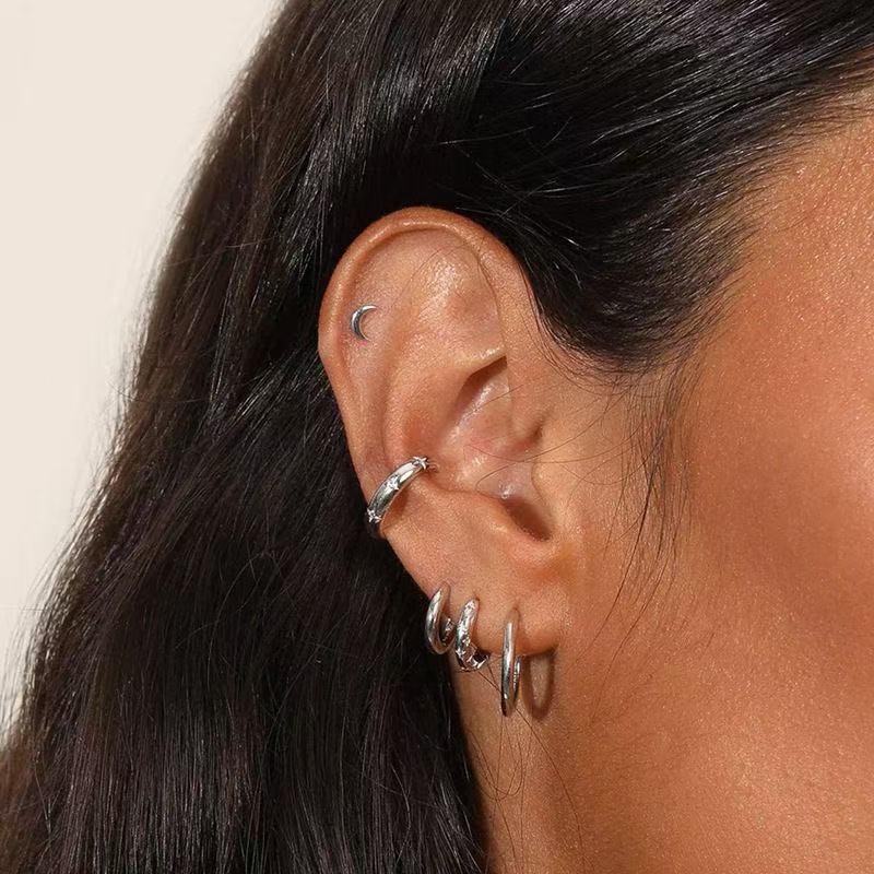 Gold Cosmic Star Fashionable Minimalist Earrings โ Exquisite Jewelry Gift